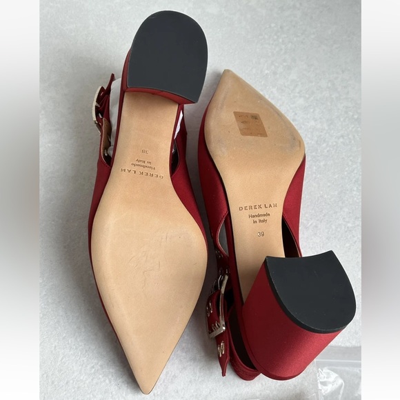 DEREK LAM- Debbie H. Slingback Block Heel RARE! - Picture 6 of 7